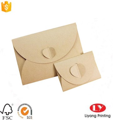 Wedding party invitation card packaging paper envelope