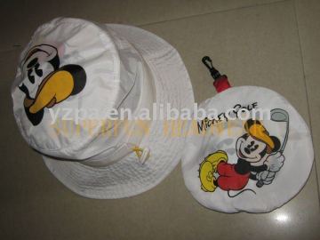 100% polyester folded hats