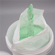 Canister Packing Textured Wipes for Industrial Cleaning