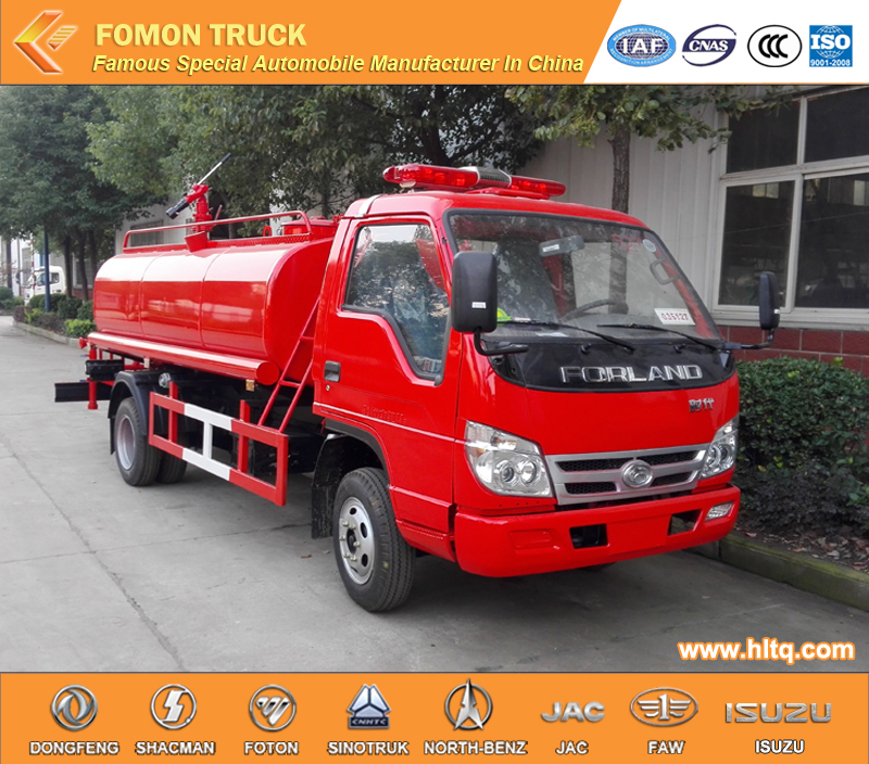 1 mini fire water tank truck