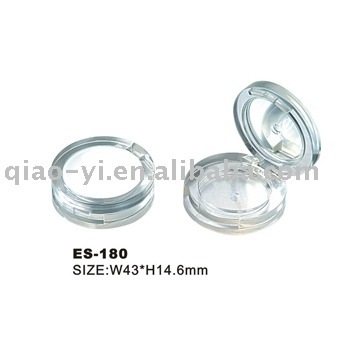 ES-180 clear single eye shadow cases