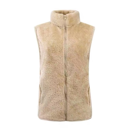 Gilet en flanelle pour femme