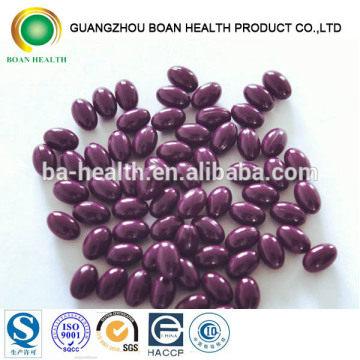 Bilberry Softgel Capsule High Quality Private Label OEM Service