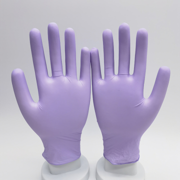Purple Exam Gloves Pink Purple Safety Box Gloves