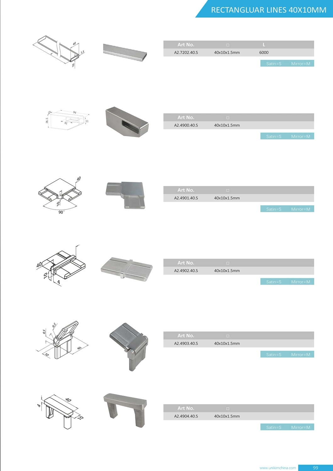 Factory High Quality Stainless Steel Glass Stair Handrail for Railings