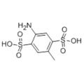 ACIDE 2-AMINO-5-MÉTHYL-1,4-BENZÉNÉDISULFONIQUE CAS 26585-57-9