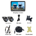 7 inch 2 channel vehicle monitor system with 2.5D touch/BSD /Starlight Night Vision/Sound Record/Loop Record