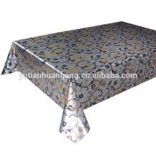 Alibaba Express Printed Gold/ Silver Tablecloth