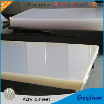 Printing on lg 10mm acrylic extrude solid surface sheets