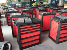 heavy duty tool box with mobile hardware tools