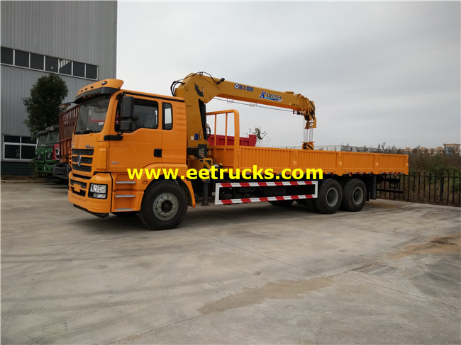 SHACMAN 6x4 18ton Crane Trucks