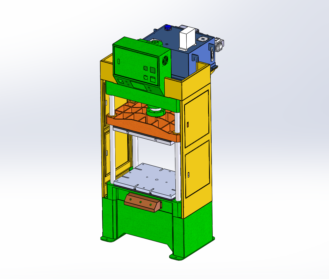 Máquina de modelagem de prensa seca por pressão de óleo servo Servo oil pressure dry press shaping machine