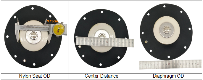 MF/DMF-Z-62S MF/DMF-Y-62S Valve Diaphragm Kit