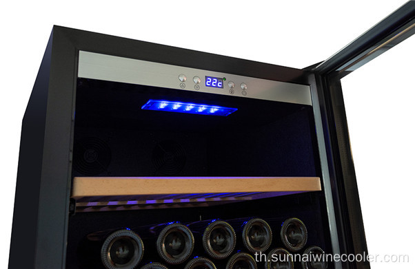 คอมเพรสเซอร์เบียร์ Bule LED Light Wine Cooler