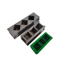 50mm Cube Plastic Three Gang Cement Mortar Mould