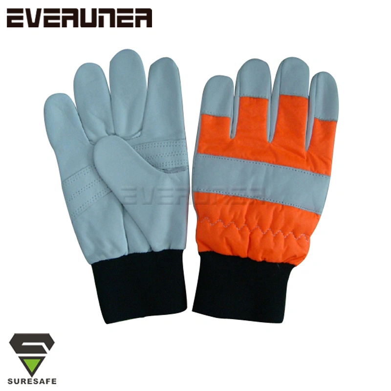 CE EN381-7 Cut Resistant Gloves Chainsaw Protective Gloves