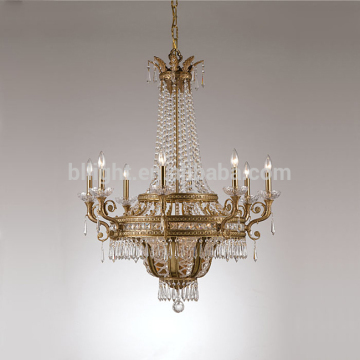 Antique brass hanging decorative chandeliers thailand