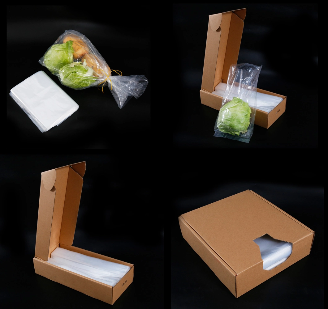 High Clear Bread Bag Plastic Poly Flat Food Packaging Bag