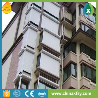 Automatic window rolling shutter