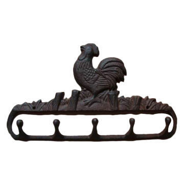 Cast Iron Rooster Hook