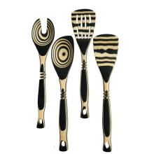 wooden kitchenware set it up