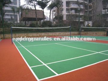 materials for synthetic sport surfaces