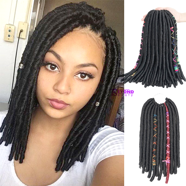 New Afro Passion twist Kinky Bulk Synthetic Hair Dreadlocks Braids Crochet Braiding Hair Extensions Handmade Faux Locs