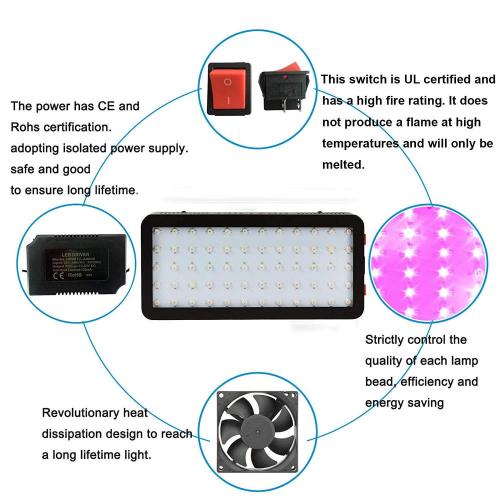 최신 900W LED 식물 성장 빛