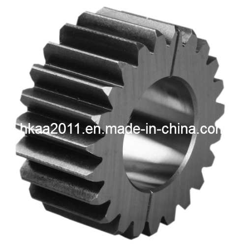 Flat Carbon Steel Differential Tractor Transmission Driving Spur Gear