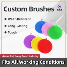 Durable Pot Brush for Non-Stick Surfaces