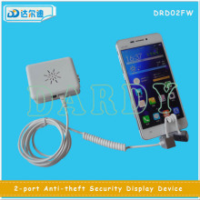 2-Port Mobile Phone Anti-Theft Security Controller Display Host Holder