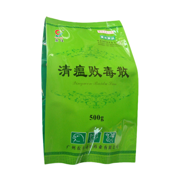 Herbal medicine for clearing heat and detoxifying animal