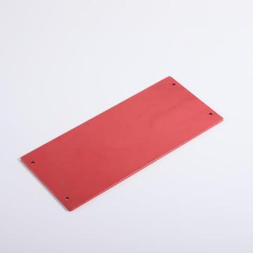 Sheet metal red color powder coating service