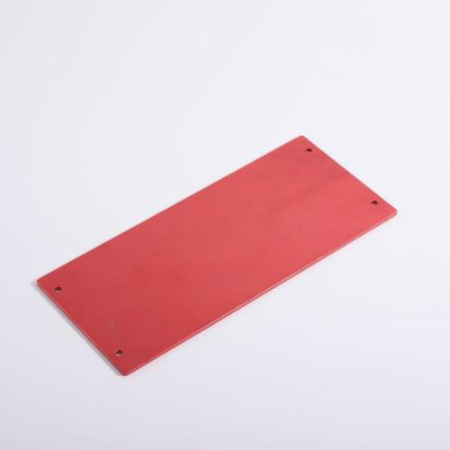 Sheet metal red color powder coating service