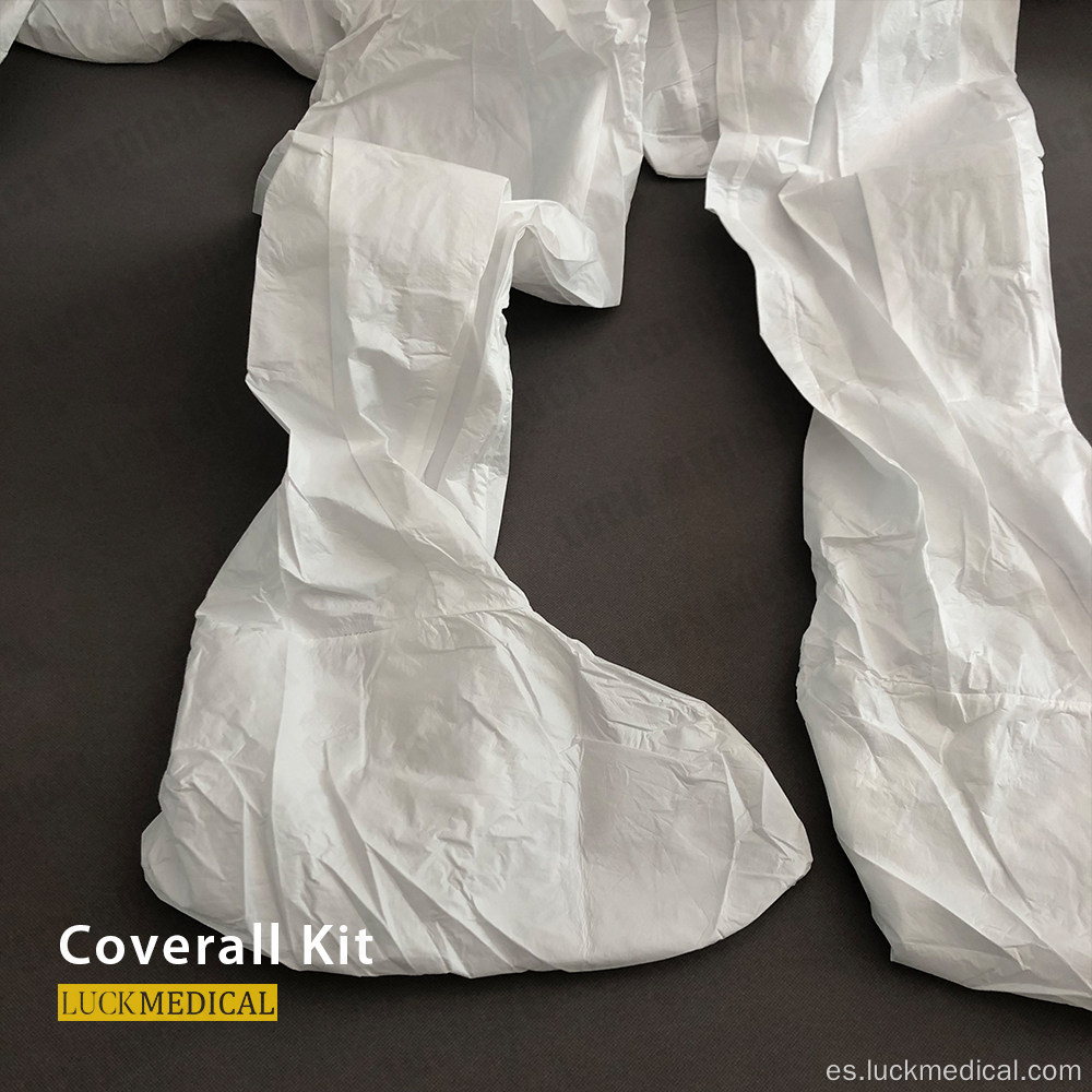 Precaución Covid Medical Coverall Traje