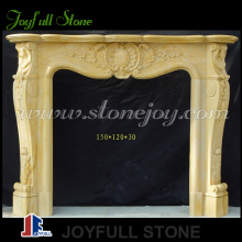 Marble Material Fireplace Decoration, Fireplace Mantels