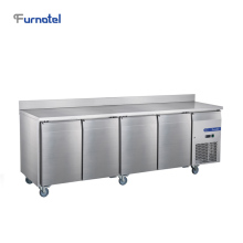 FURNOTEL 4 Doors Refrigerator Freezer Undercounter Chiller