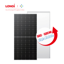 Longi High-Quality Solar Panels: 144 Cell 182mm Panels in 560W to 585W for Sale
