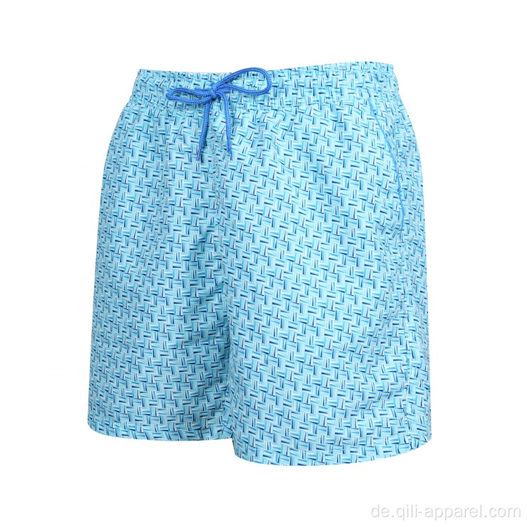 Boardshorts Print Plain Herren Badehose Badebekleidung