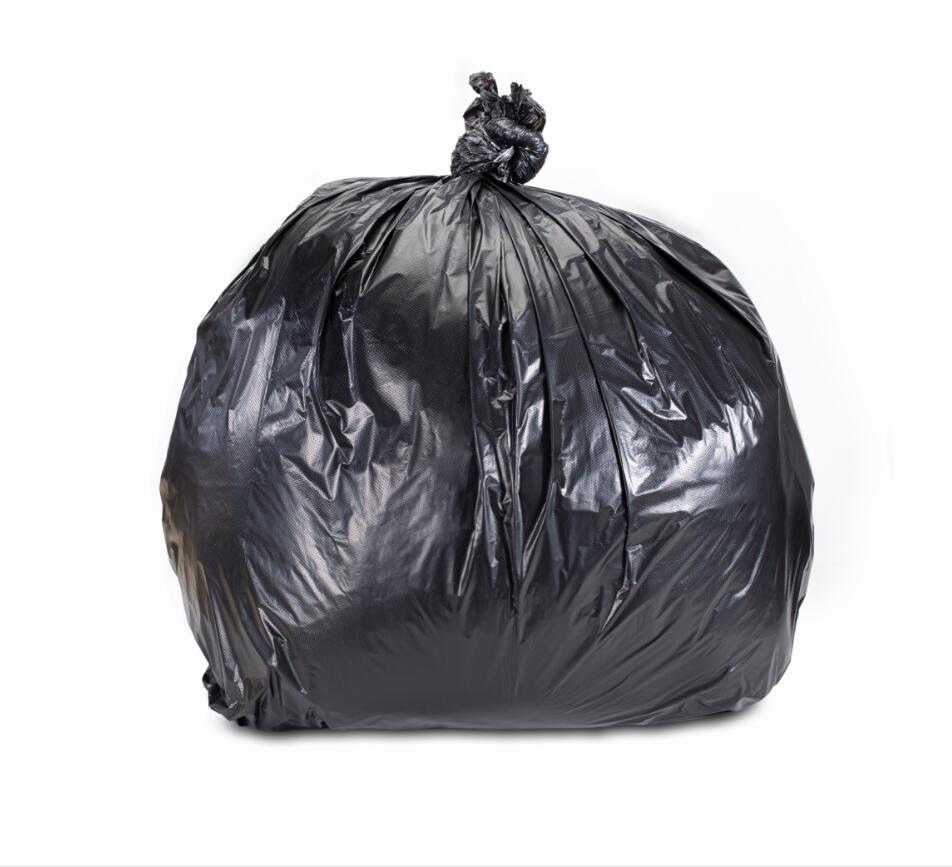 Large Size Flat Bottom Sealing Plastic Garbage Bag