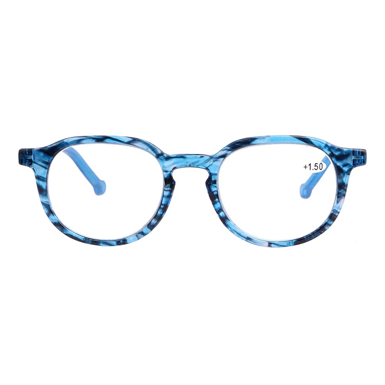 2019 Colorful Round Shape Spring Hinge Reading Glasses