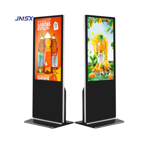 floor standing 55 65 inch advertising player totem