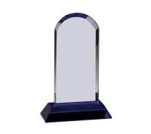 Personalized crystal trophy plaque crystal awards