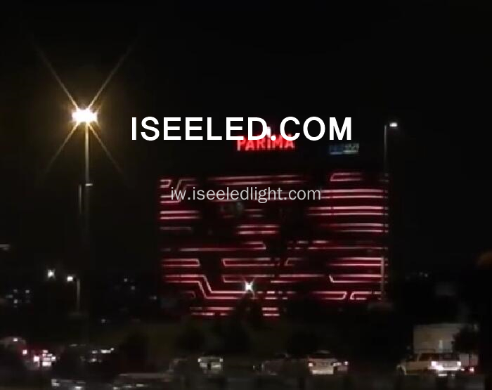 1M DMX RGB LED LED PIXEL BAR תאורה