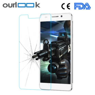 Full size smartphone screen protective film with patent design