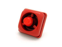 Alarm Security Alarm Siren With Strobe , Indoor And Loudest Home Alarm Siren