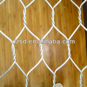 low carbon steel hexagonal wire mesh