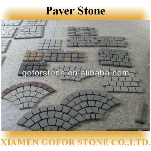 Mesh paving stone