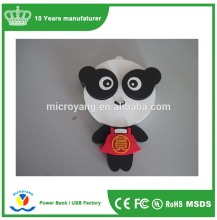 customize animal lovely panda image soft PVC usb flash drive Pleasant goat 1gb to 128gb interface 2.0