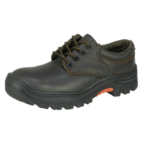 Low Cut Full Grain Leather Safety Shoes